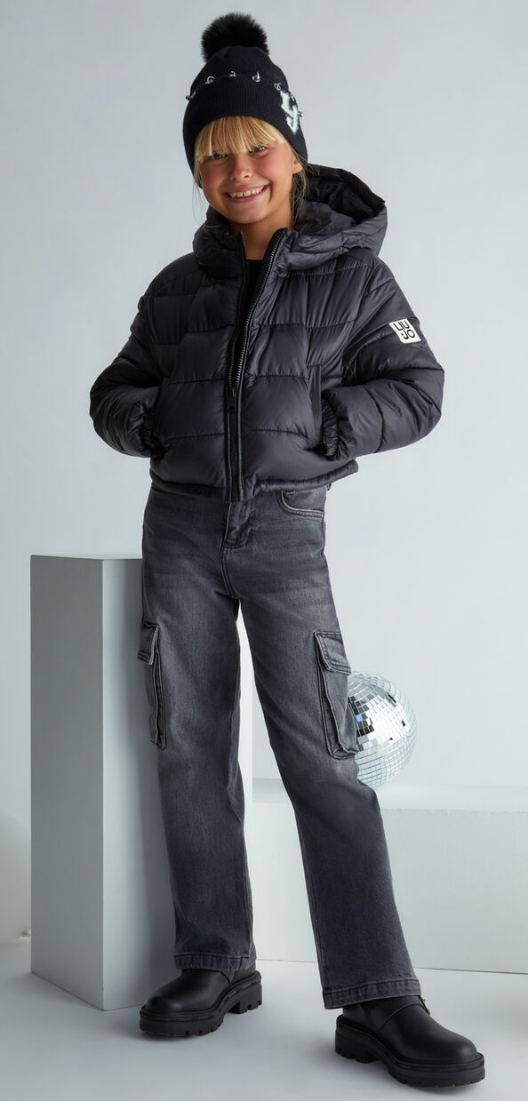 Liu Jo Berretto in maglia con pon pon