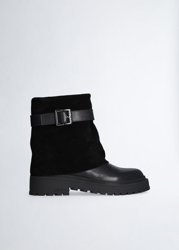 Liu Jo Biker Boots Con Risvolti