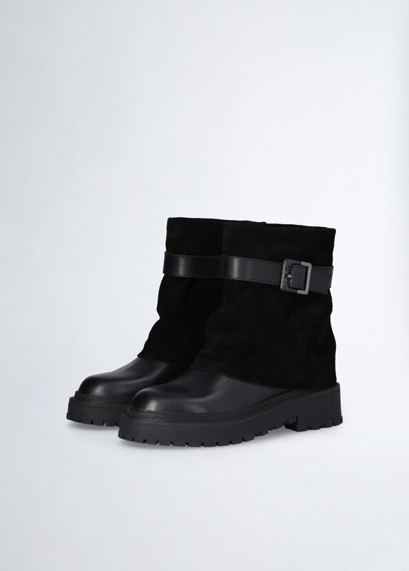 Liu Jo Biker Boots Con Risvolti