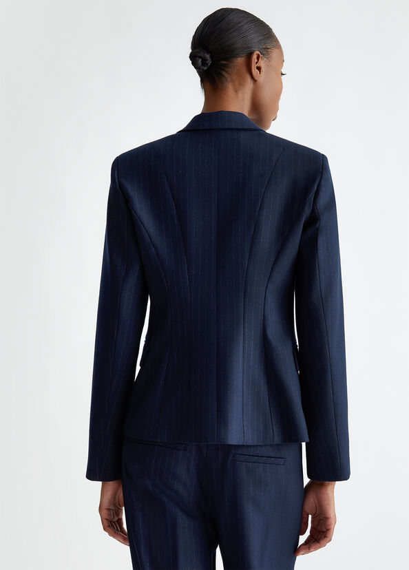 Liu Jo Blazer In Flanella Gessata
