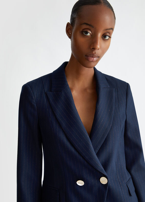 Liu Jo Blazer In Flanella Gessata