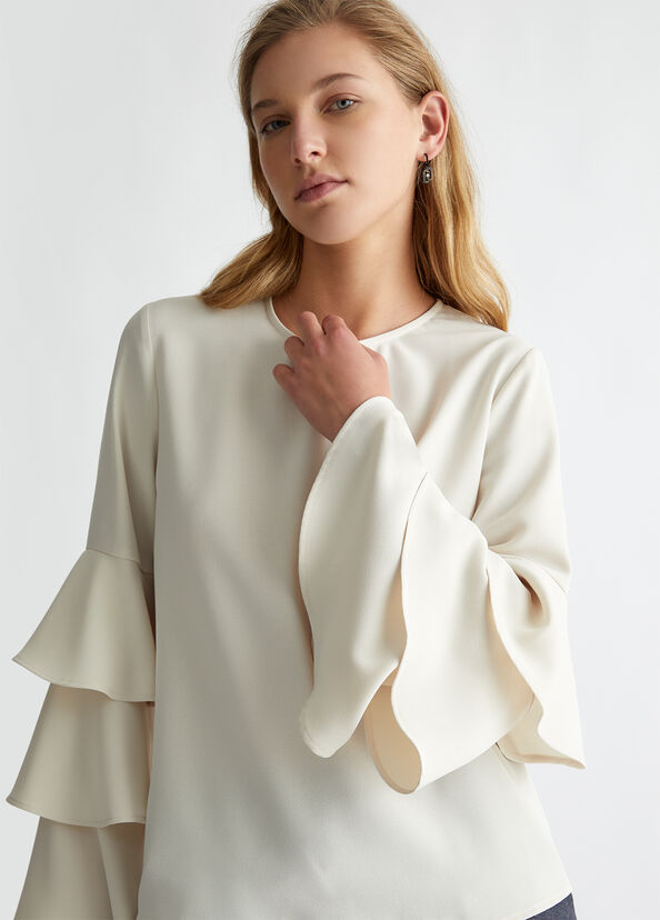 Liu Jo Blusa In Crêpe Stretch