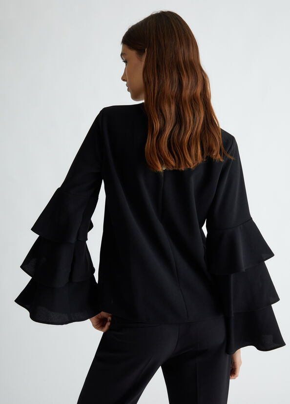 Liu Jo Blusa In Crêpe Stretch