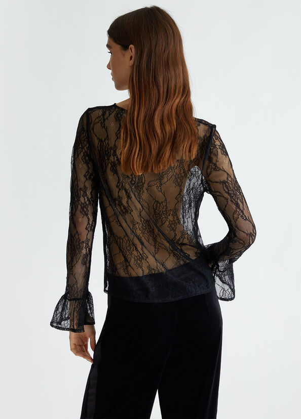 Liu Jo Blusa In Pizzo