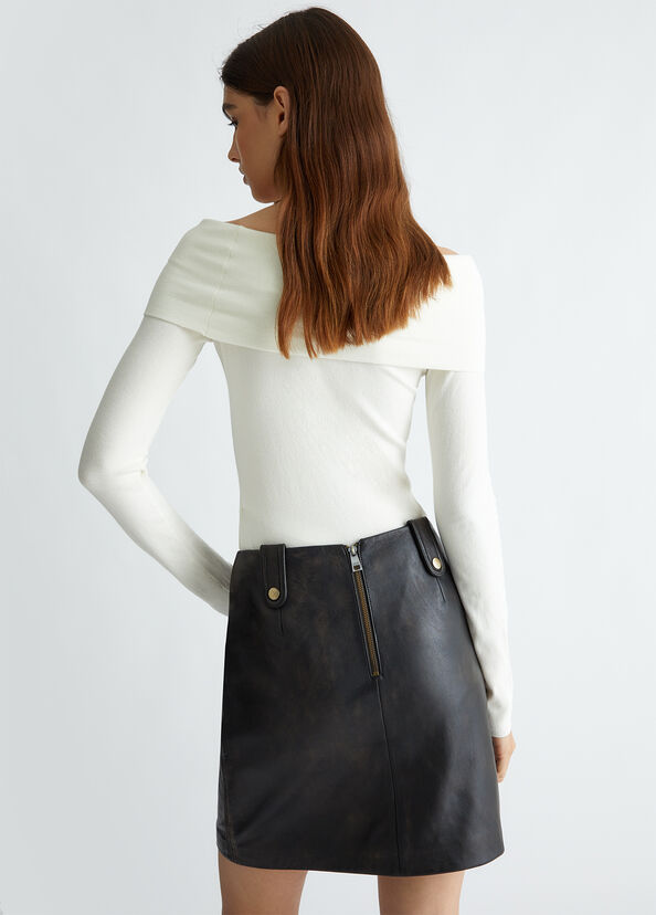 Liu Jo Body Bianco Con Cut-out