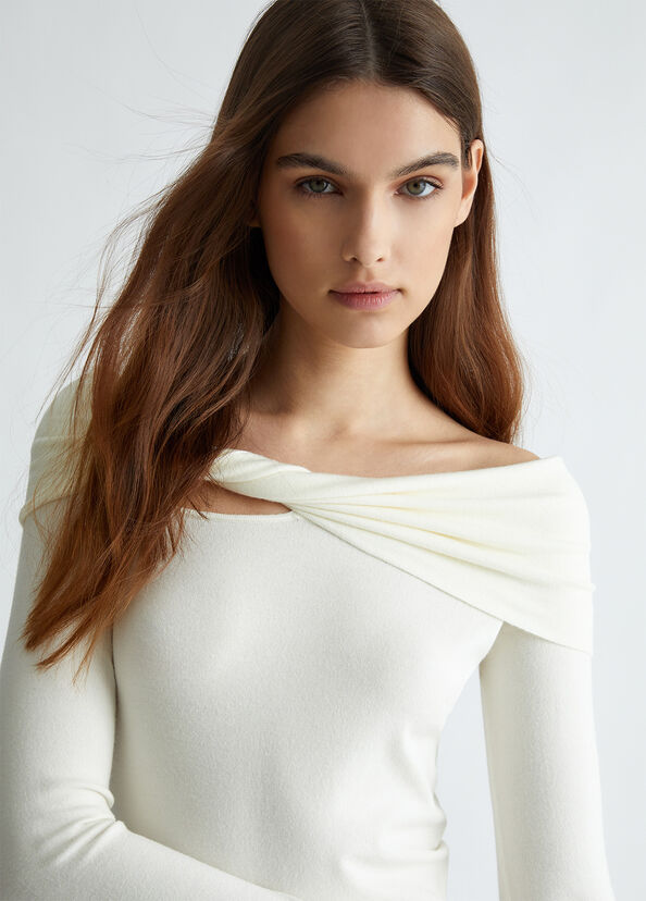 Liu Jo Body Bianco Con Cut-out