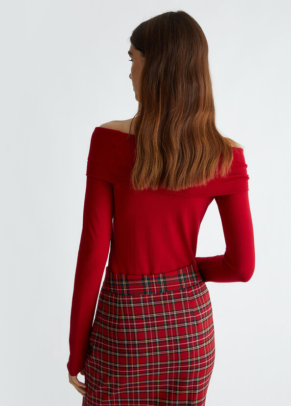 Liu Jo Body Rosso Con Cut-out