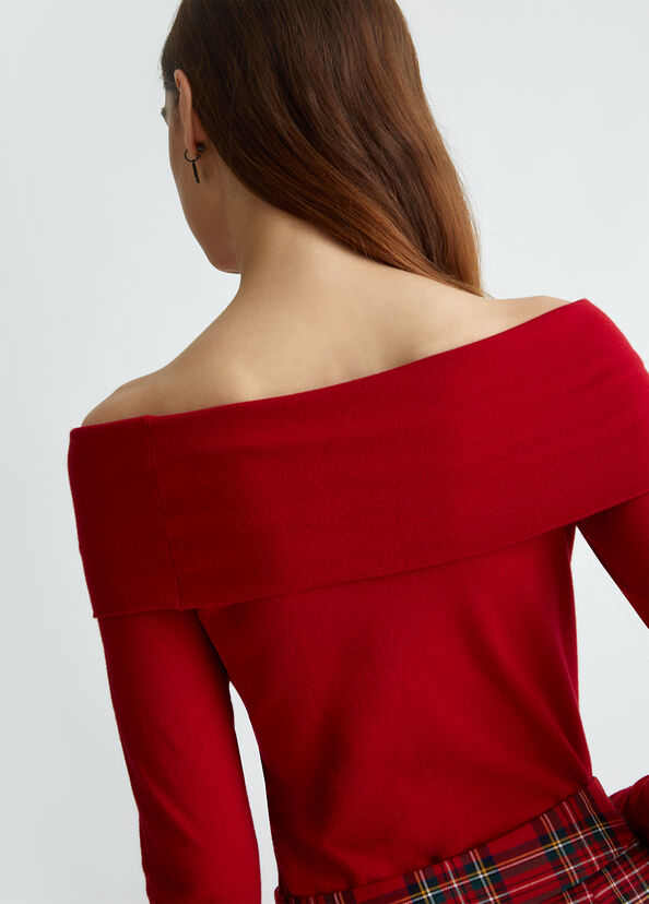 Liu Jo Body Rosso Con Cut-out