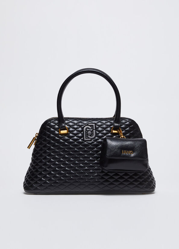 Liu Jo Borsa A Mano Glossy Matelassé