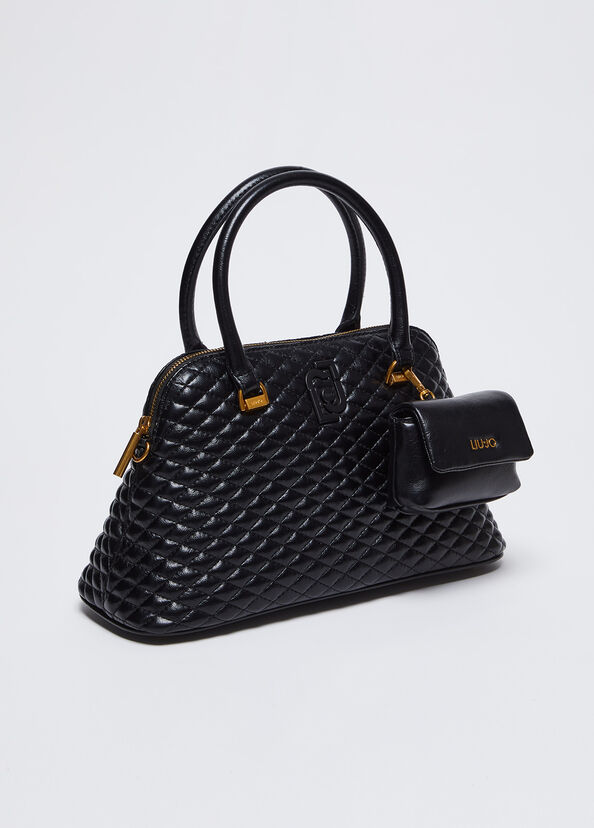 Liu Jo Borsa A Mano Glossy Matelassé