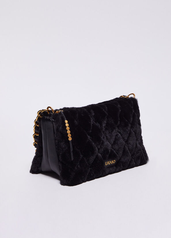 Liu Jo Borsa A Mano In Pelliccia Sintetica