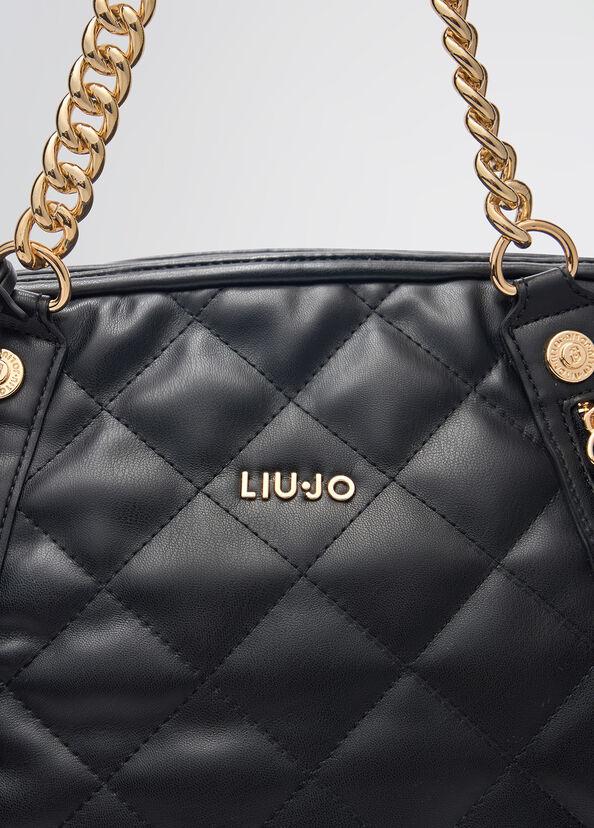 Liu Jo Borsa A Mano Nera Trapuntata