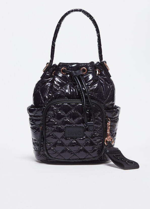 Liu Jo Borsa A Secchiello In Nylon Trapuntato