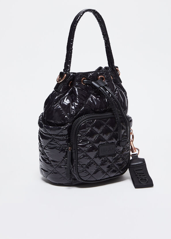Liu Jo Borsa A Secchiello In Nylon Trapuntato