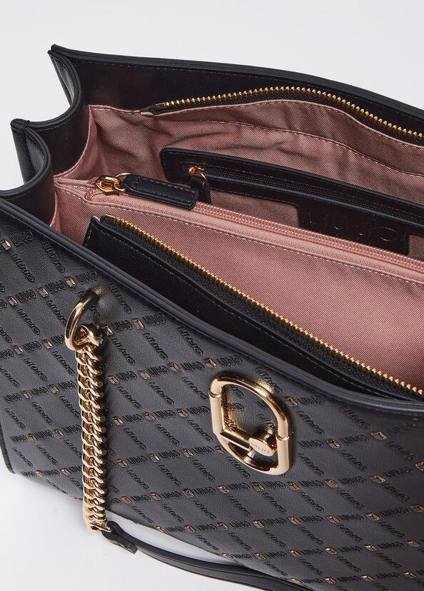 Liu Jo Borsa A Spalla Nera Con Strass