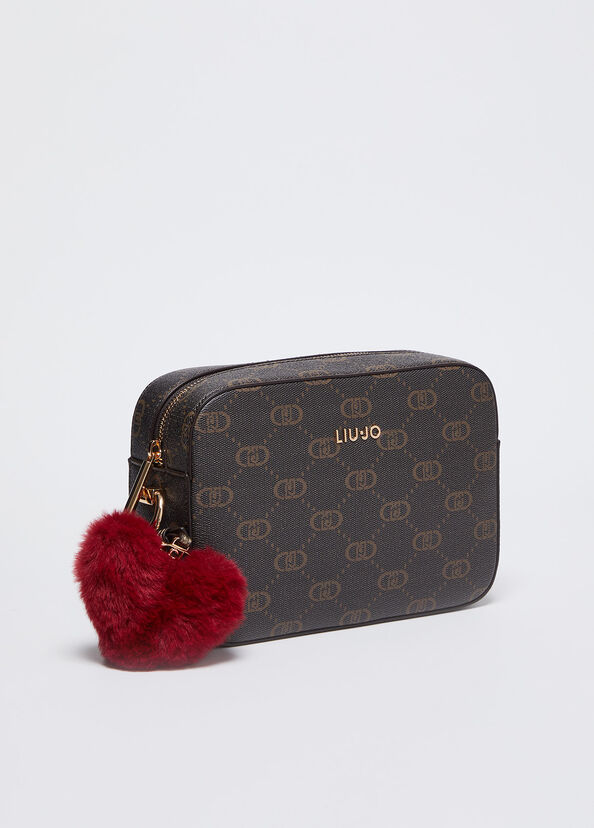 Liu Jo Borsa A Tracolla Con Logo E Charm