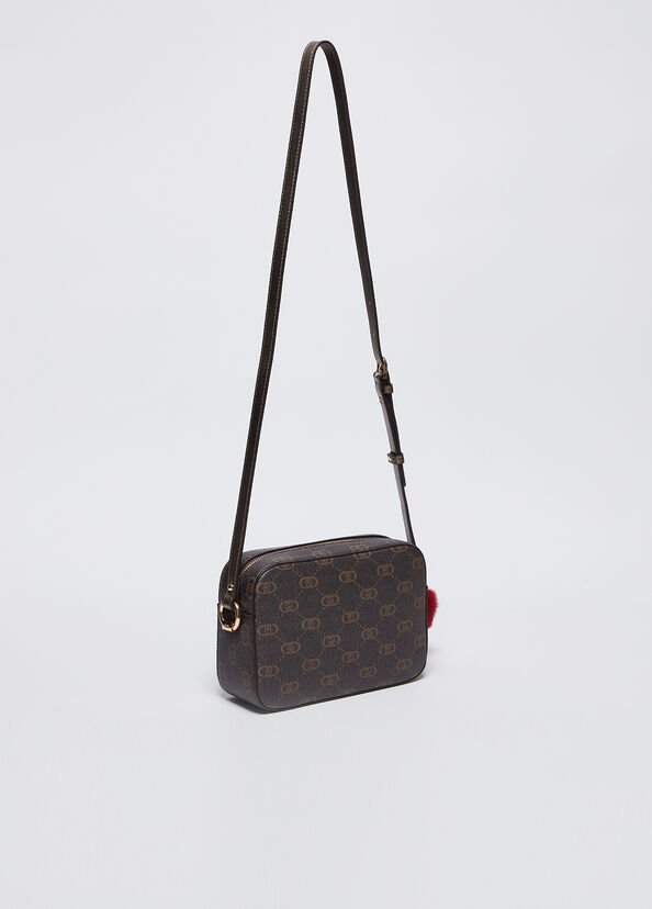 Liu Jo Borsa A Tracolla Con Logo E Charm