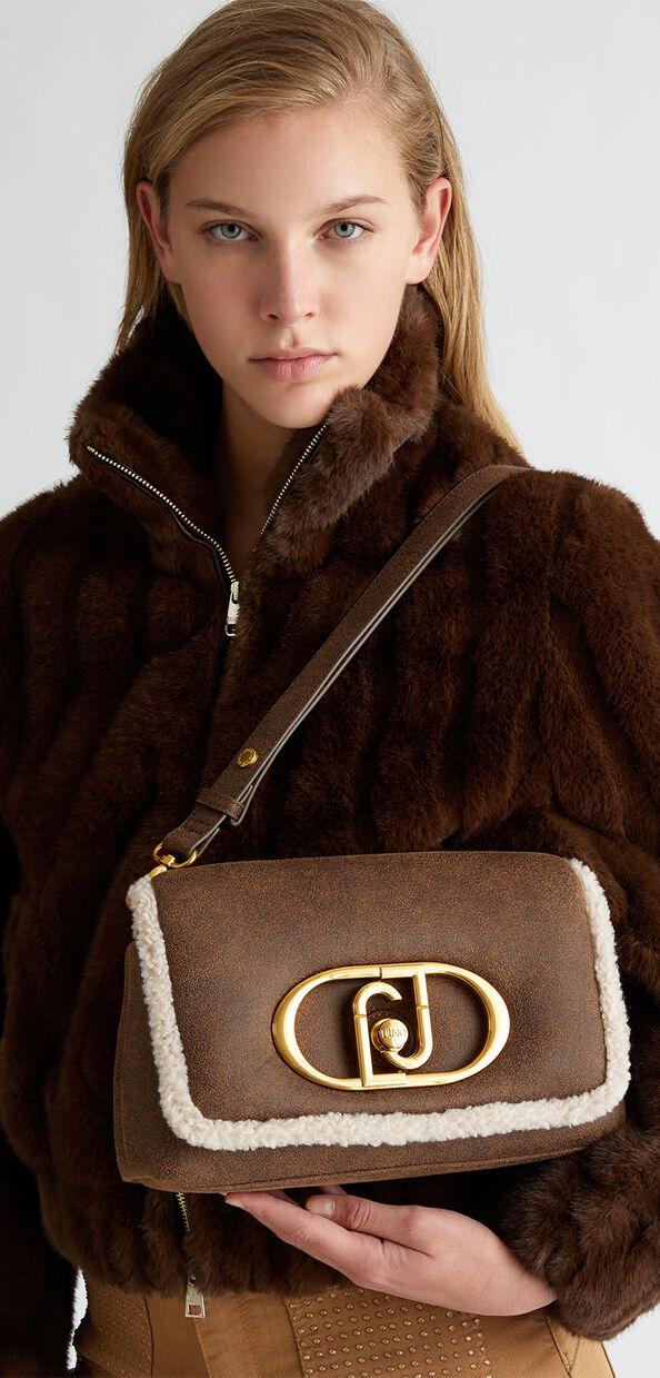 Liu Jo Borsa grande LaPuffy in tessuto spalmato