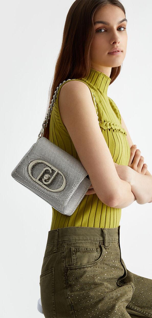 Liu Jo Borsa piccola LaPuffy con strass