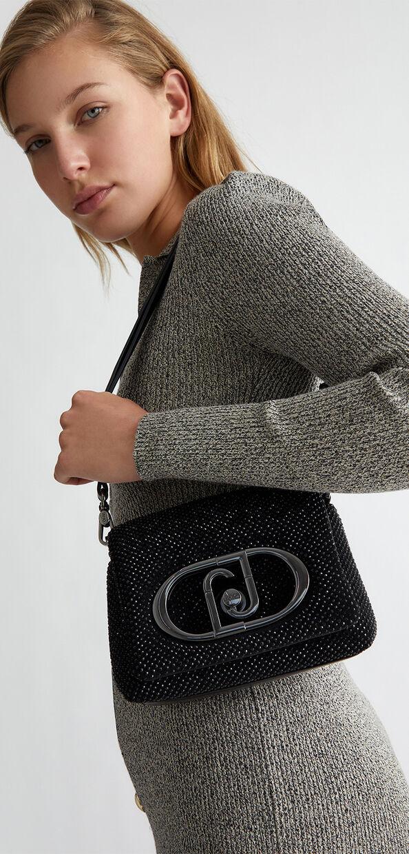 Liu Jo Borsa piccola LaPuffy con strass