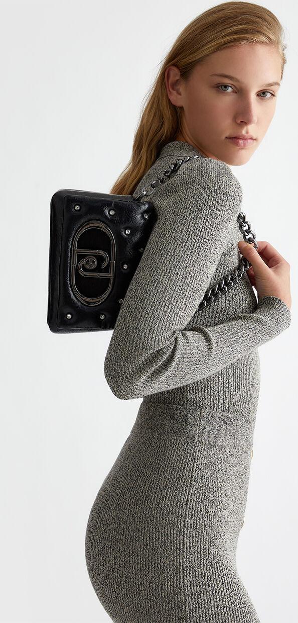 Liu Jo Borsa piccola LaPuffy con strass