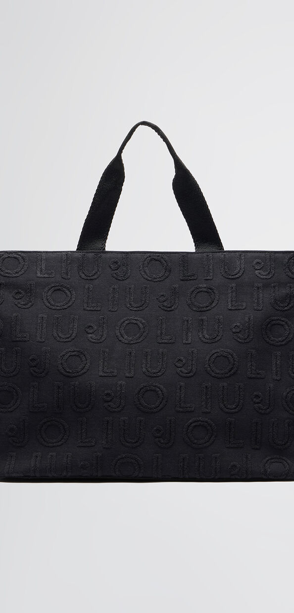 Liu Jo Borsa tote jacquard nera