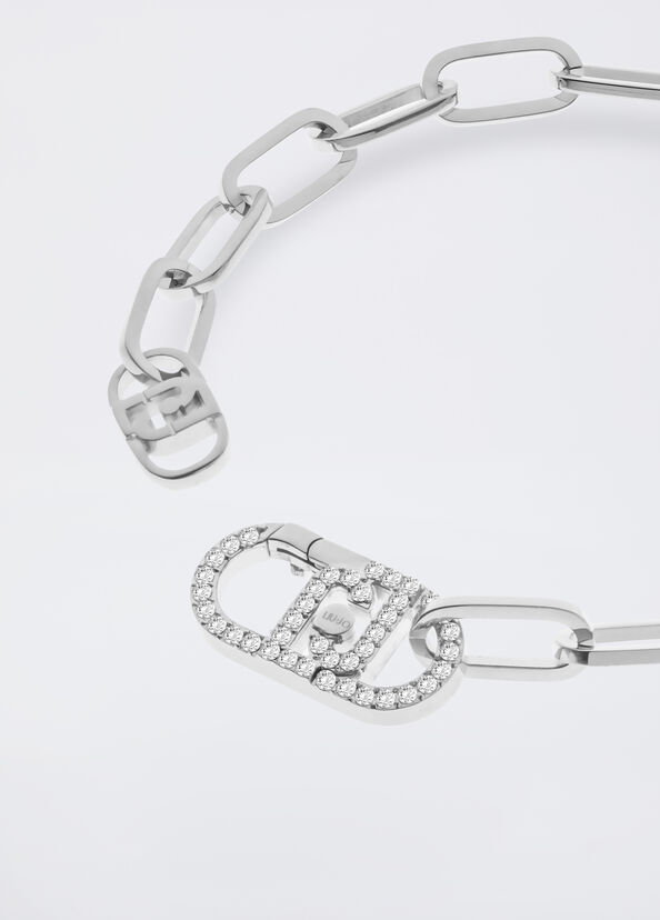 Liu Jo Bracciale Monogram Con Brill