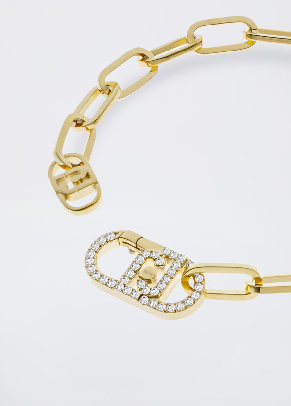 Liu Jo Bracciale Monogram Con Brill