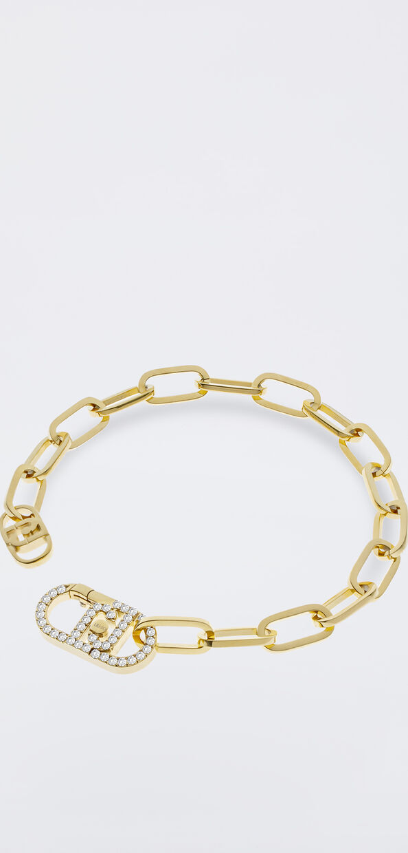 Liu Jo Bracciale monogram con brill