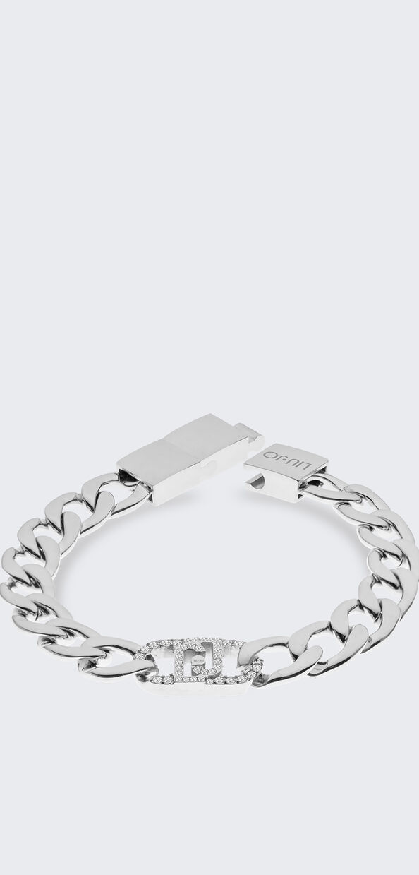 Liu Jo Bracciale monogram con brill