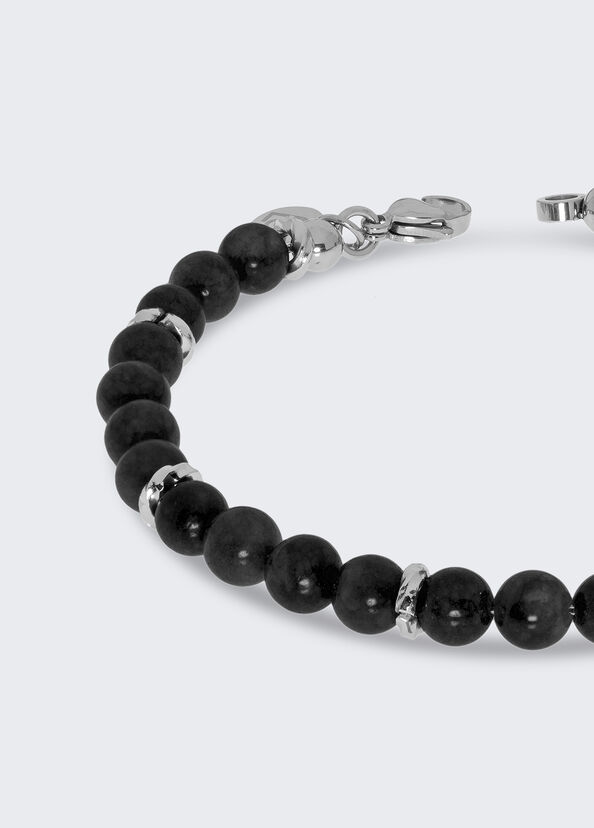 Liu Jo Braccialetto Nero Con Perline