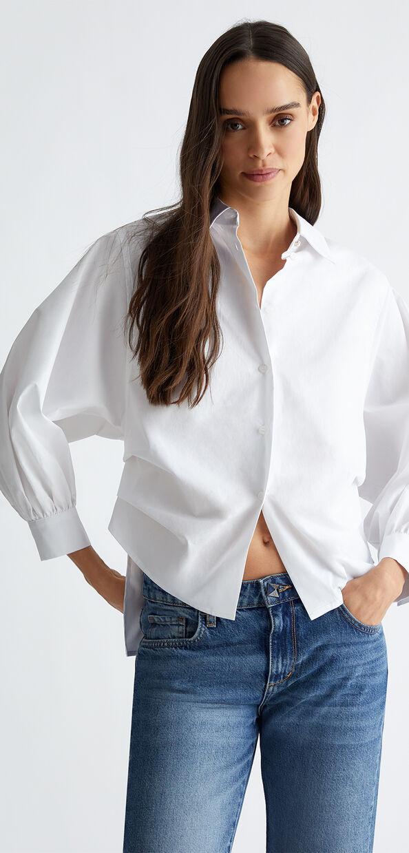Liu Jo Camicia in popeline con spilla