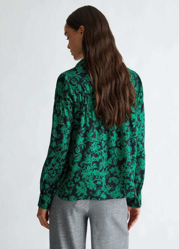 Liu Jo Camicia In Twill Stampato