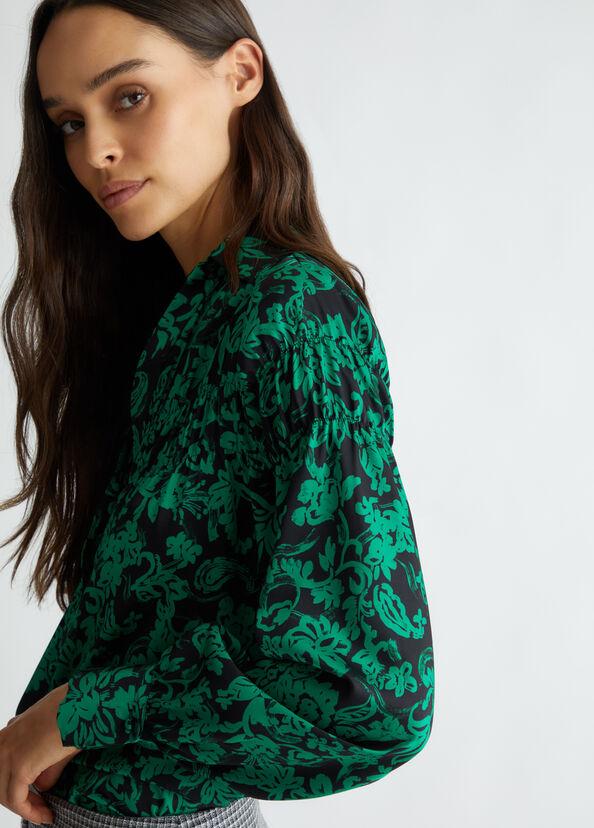 Liu Jo Camicia In Twill Stampato