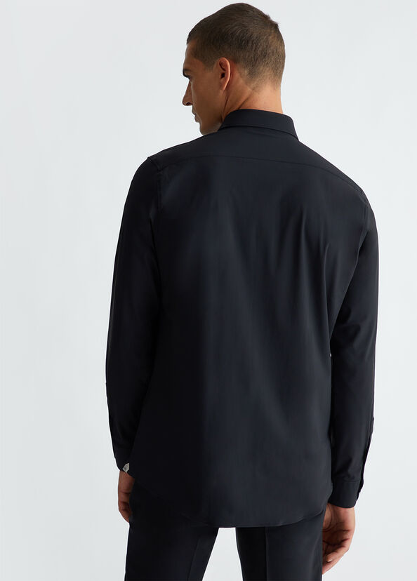 Liu Jo Camicia Nera In Jersey