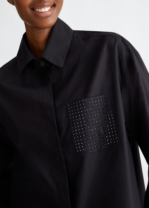 Liu Jo Camicia Over Con Mini Borchie