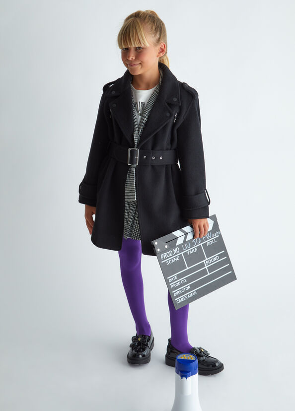 Liu Jo Cappottino In Maglia Con Cintura