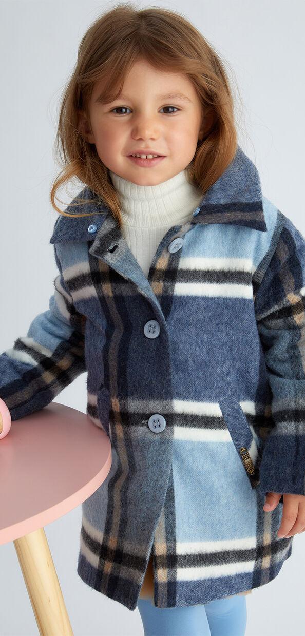 Liu Jo Cappotto check in misto lana