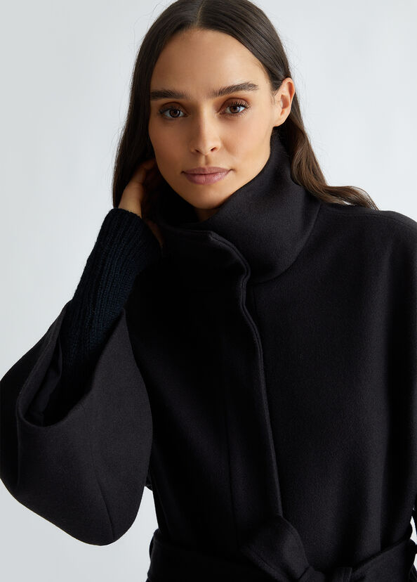 Liu Jo Cappotto Corto In Misto Lana