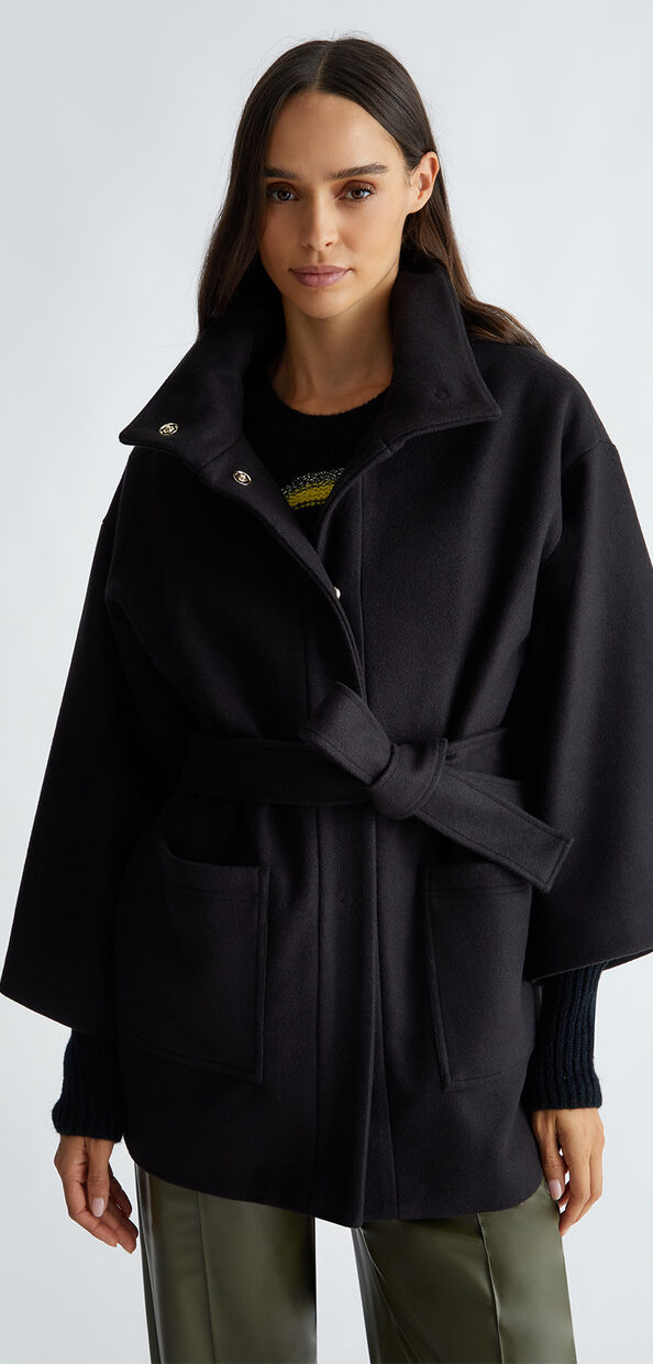 Liu Jo Cappotto corto in misto lana
