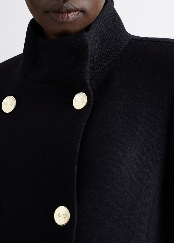 Liu Jo Cappotto Doppiopetto In Lana