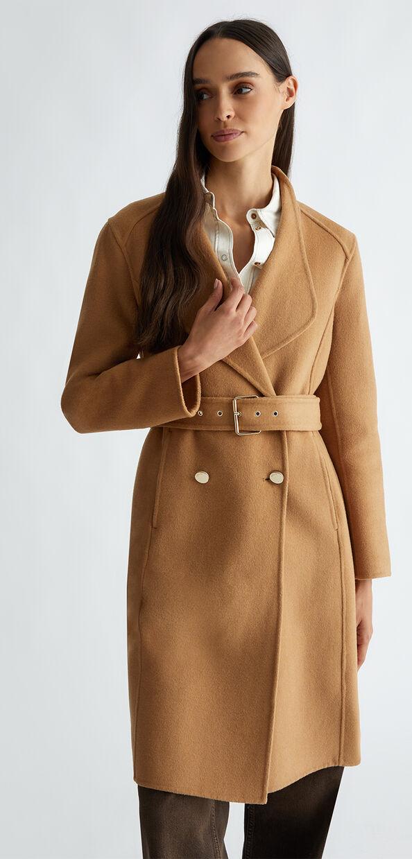 Liu Jo Cappotto doppiopetto in misto lana