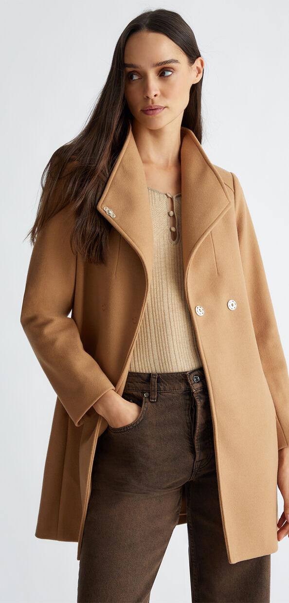 Liu Jo Cappotto doppiopetto in misto lana