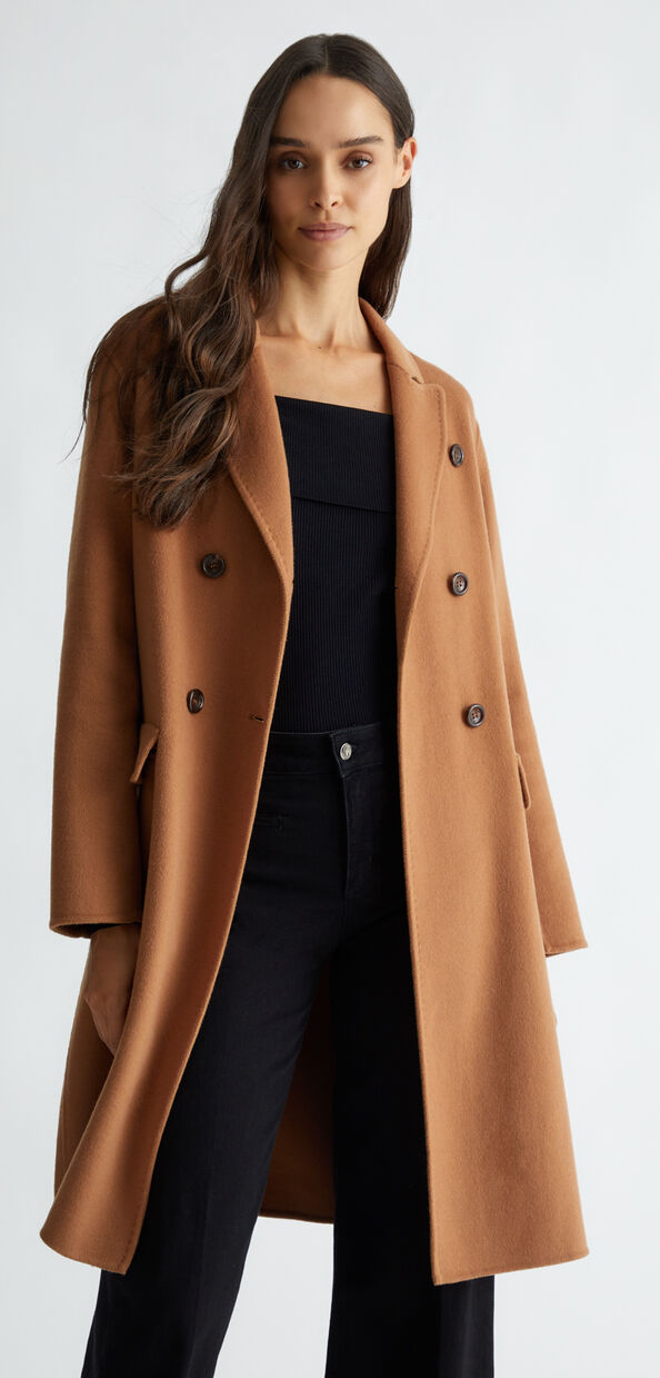 Liu Jo Cappotto doppiopetto in misto lana