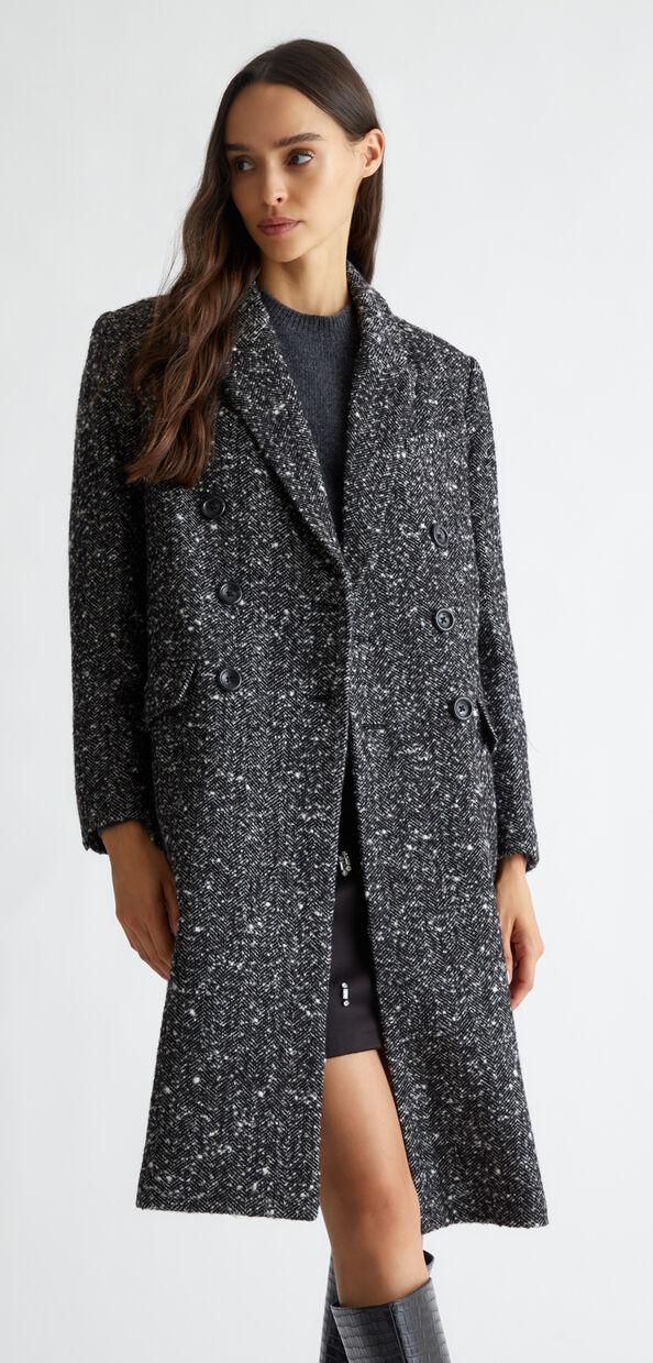 Liu Jo Cappotto in misto lana bouclé