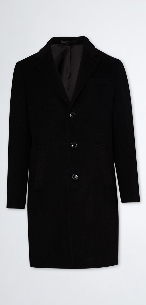 Liu Jo Cappotto nero in lana