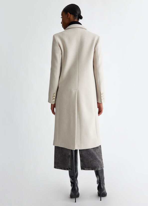 Liu Jo Cappotto Slim In Misto Lana