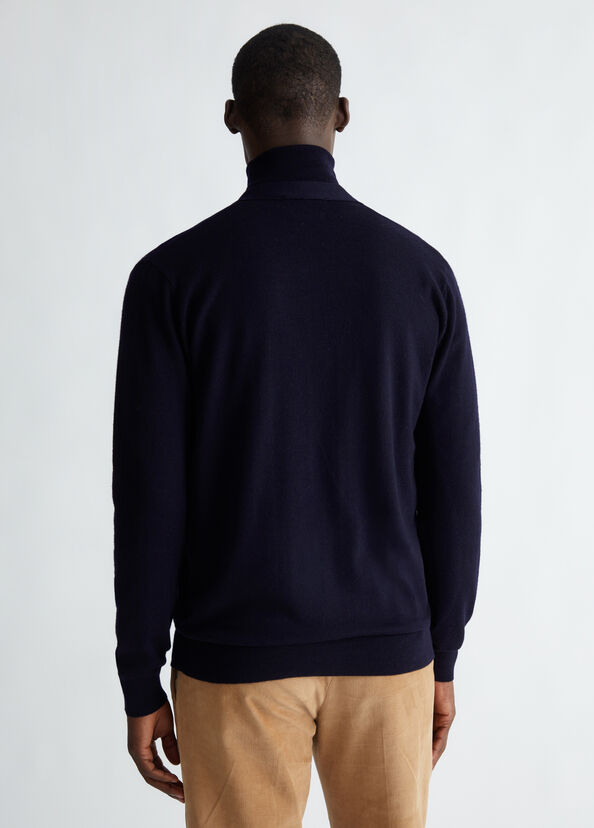 Liu Jo Cardigan Blu In Lana