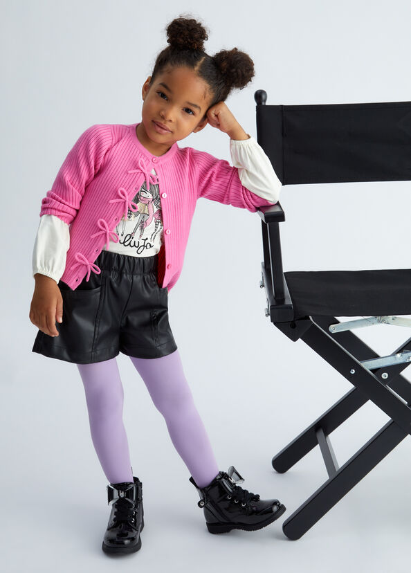 Liu Jo Cardigan Con Fiocchetti