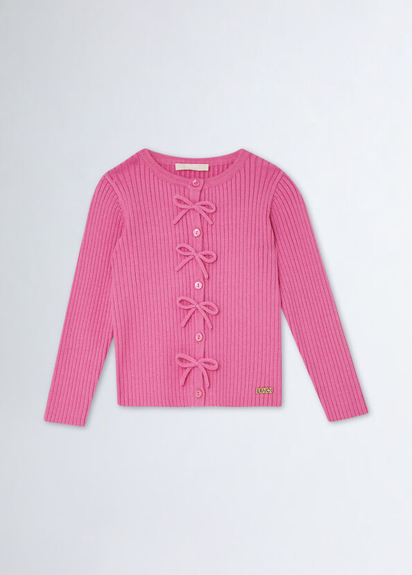 Liu Jo Cardigan Con Fiocchetti